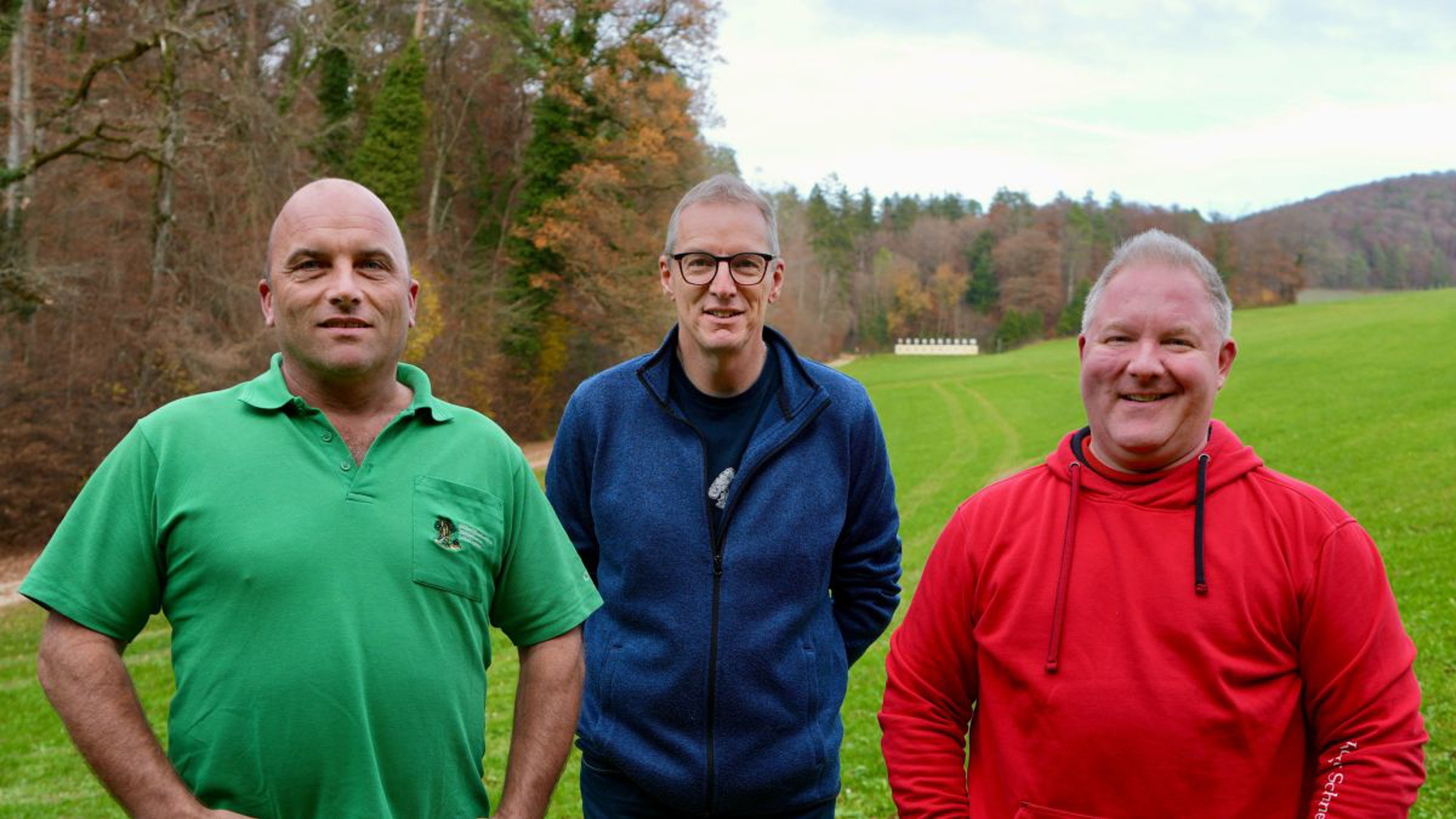 Die Sieger (v.l.): Hermann Rohner (Ord. Kat. E) , Markus Stanger (Ord. Kat. D), Roger Schnetzler (Sport Kat. A.
