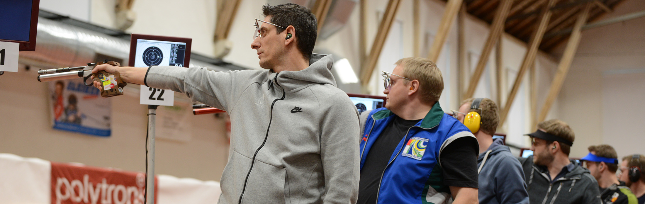 Steve Demierre war einer der Schweizermeister des ersten Tags an den Titelwettkämpfen 10m.